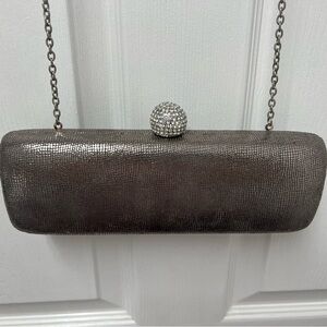 Kate Landry Silver Evening bag